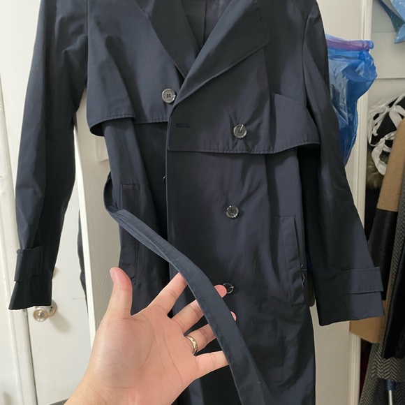 Trench coat, waterproof, no hood, good condition 8/10 - Picture 4 of 4